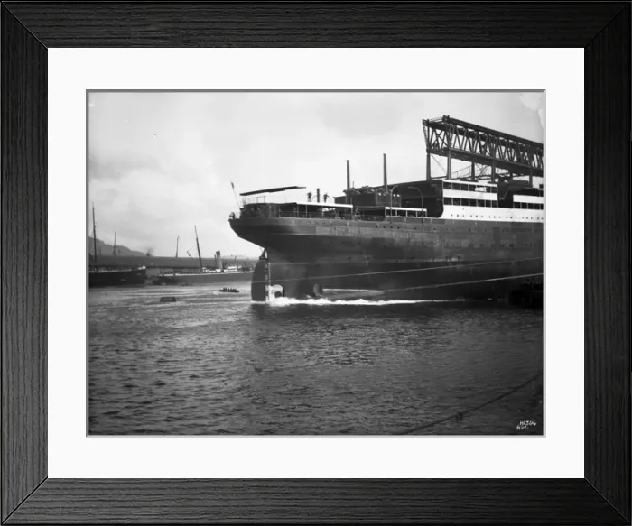 Framed Print : Harland & Wolff Collection - National Museums NI Framed Print : Harland & Wolff Collection - National Museums NI