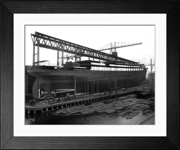 Framed Print : Harland & Wolff Collection - National Museums NI Framed Print : Harland & Wolff Collection - National Museums NI