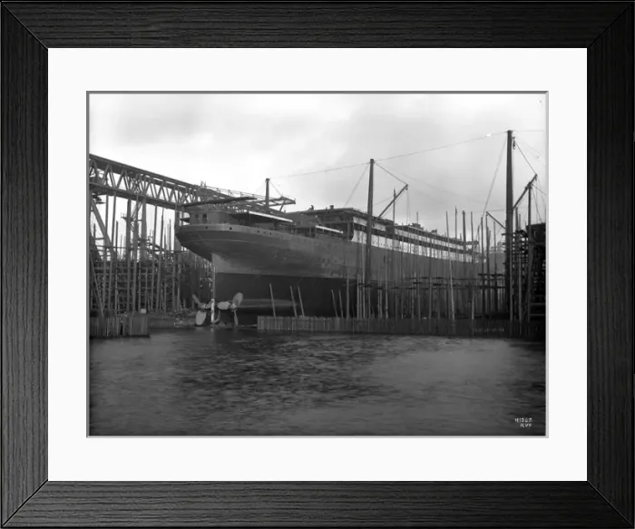 Framed Print : Harland & Wolff Collection - National Museums NI Framed Print : Harland & Wolff Collection - National Museums NI