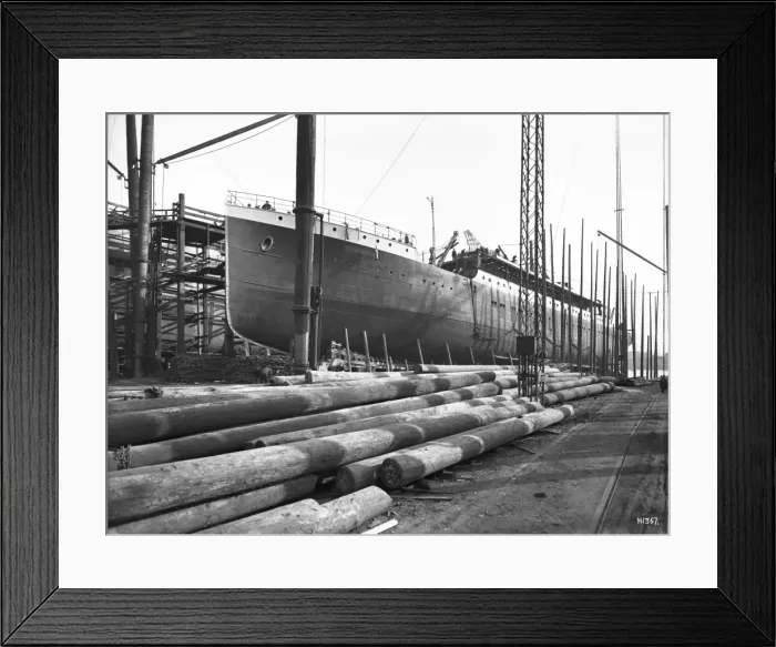 Framed Print : Harland & Wolff Collection - National Museums NI Framed Print : Harland & Wolff Collection - National Museums NI