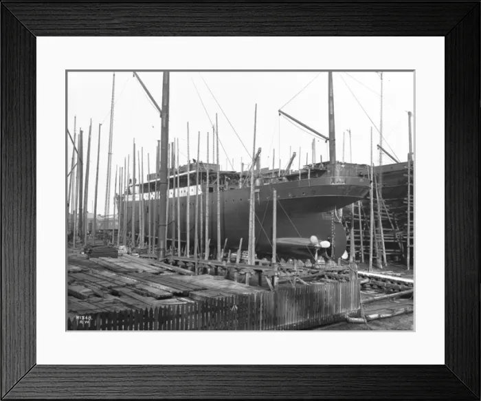 Framed Print : Harland & Wolff Collection - National Museums NI Framed Print : Harland & Wolff Collection - National Museums NI