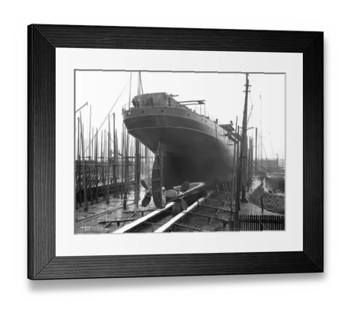 Framed Print : Harland & Wolff Collection - National Museums NI Framed Print : Harland & Wolff Collection - National Museums NI