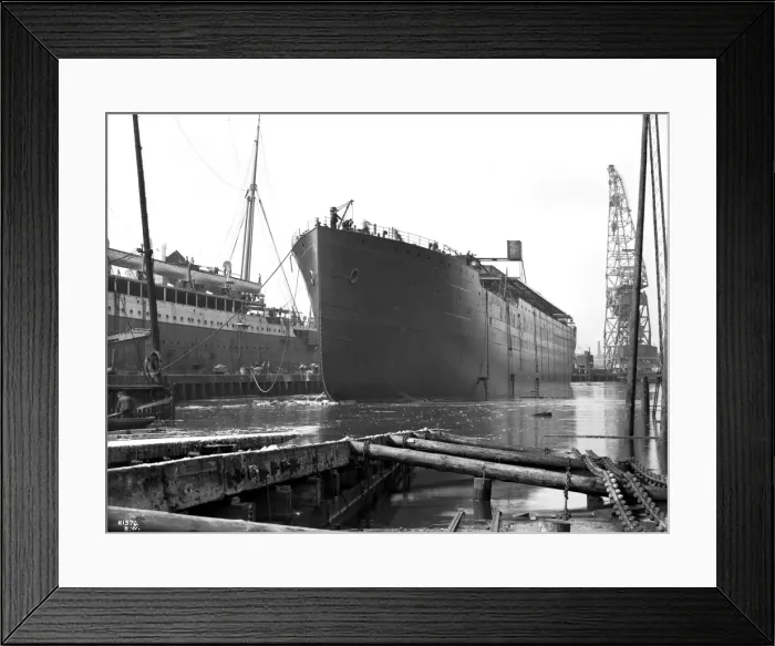 Framed Print : Harland & Wolff Collection - National Museums NI Framed Print : Harland & Wolff Collection - National Museums NI