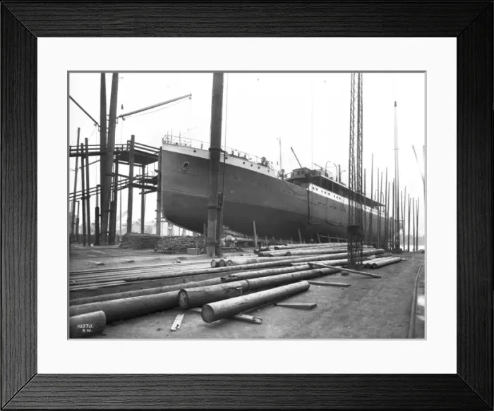 Framed Print : Harland & Wolff Collection - National Museums NI Framed Print : Harland & Wolff Collection - National Museums NI