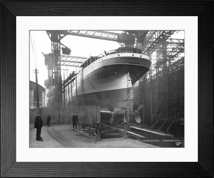 Framed Print : Harland & Wolff Collection - National Museums NI Framed Print : Harland & Wolff Collection - National Museums NI