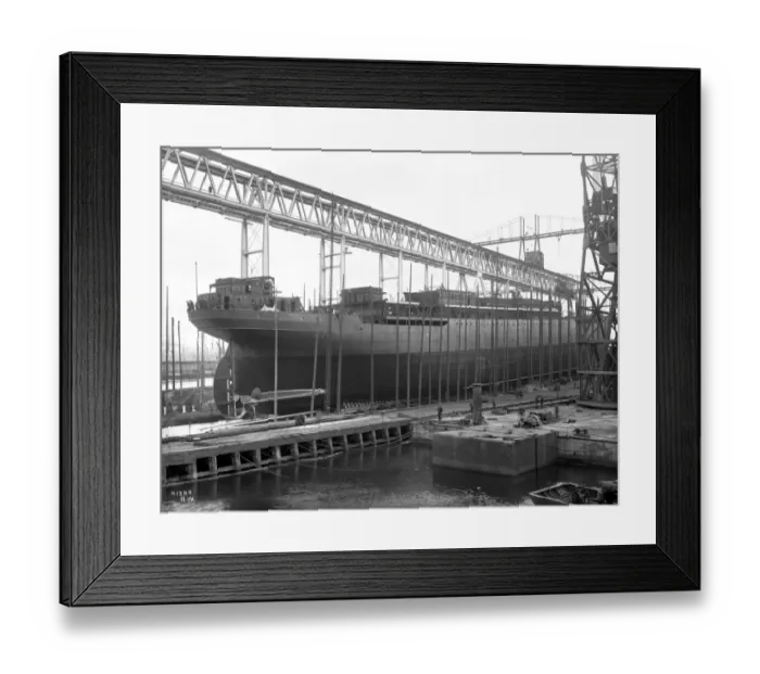 Framed Print : Harland & Wolff Collection - National Museums NI Framed Print : Harland & Wolff Collection - National Museums NI