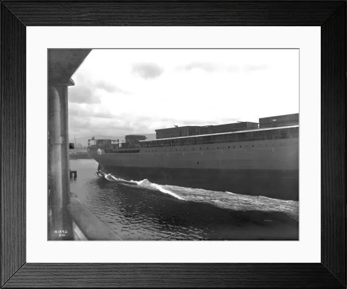 Framed Print : Harland & Wolff Collection - National Museums NI Framed Print : Harland & Wolff Collection - National Museums NI