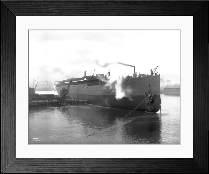 Framed Print : Harland & Wolff Collection - National Museums NI Framed Print : Harland & Wolff Collection - National Museums NI