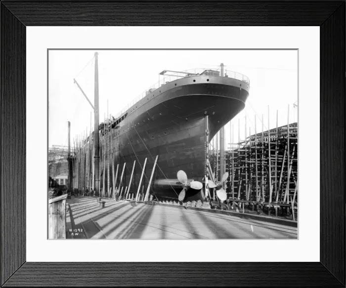 Framed Print : Harland & Wolff Collection - National Museums NI Framed Print : Harland & Wolff Collection - National Museums NI