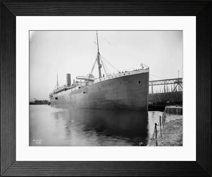 Framed Print : Harland & Wolff Collection - National Museums NI Framed Print : Harland & Wolff Collection - National Museums NI