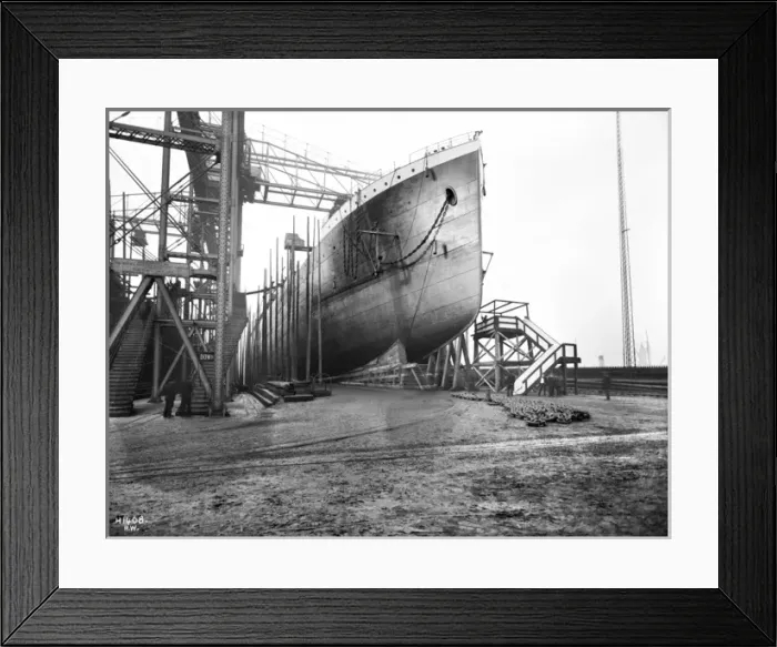 Framed Print : Harland & Wolff Collection - National Museums NI Framed Print : Harland & Wolff Collection - National Museums NI