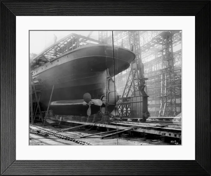 Framed Print : Harland & Wolff Collection - National Museums NI Framed Print : Harland & Wolff Collection - National Museums NI