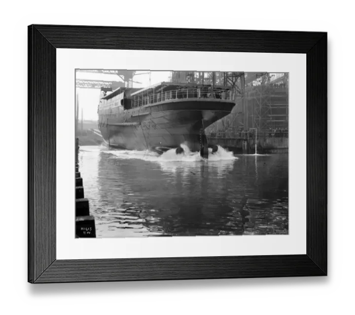 Framed Print : Harland & Wolff Collection - National Museums NI Framed Print : Harland & Wolff Collection - National Museums NI