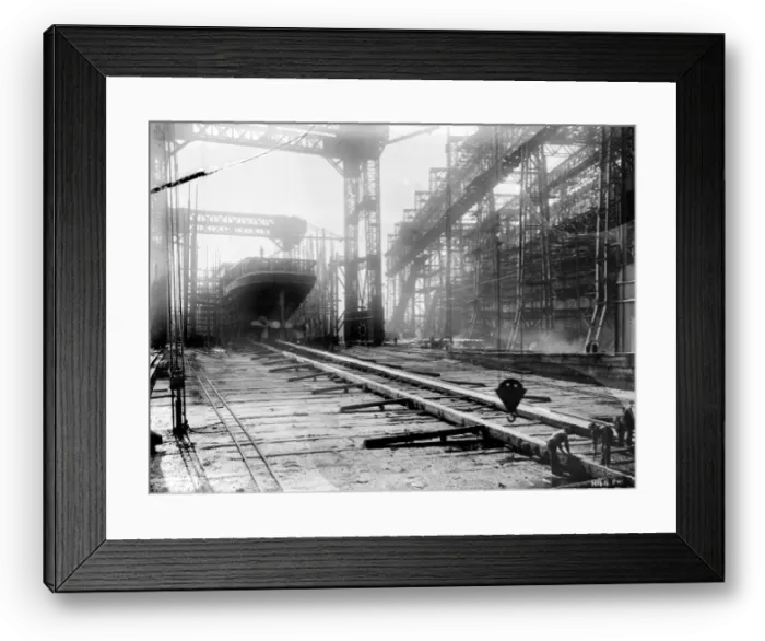 Framed Print : Harland & Wolff Collection - National Museums NI Framed Print : Harland & Wolff Collection - National Museums NI