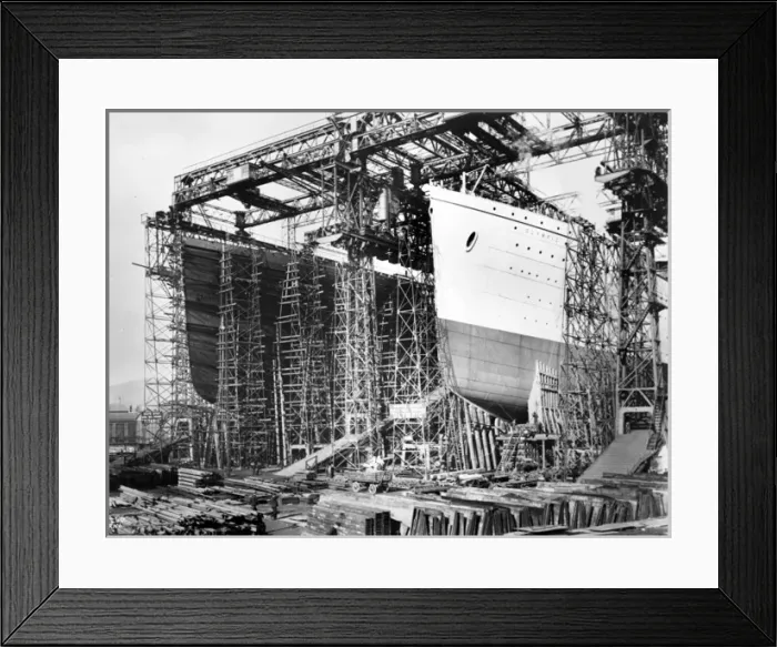Framed Print : Harland & Wolff Collection - National Museums NI Framed Print : Harland & Wolff Collection - National Museums NI