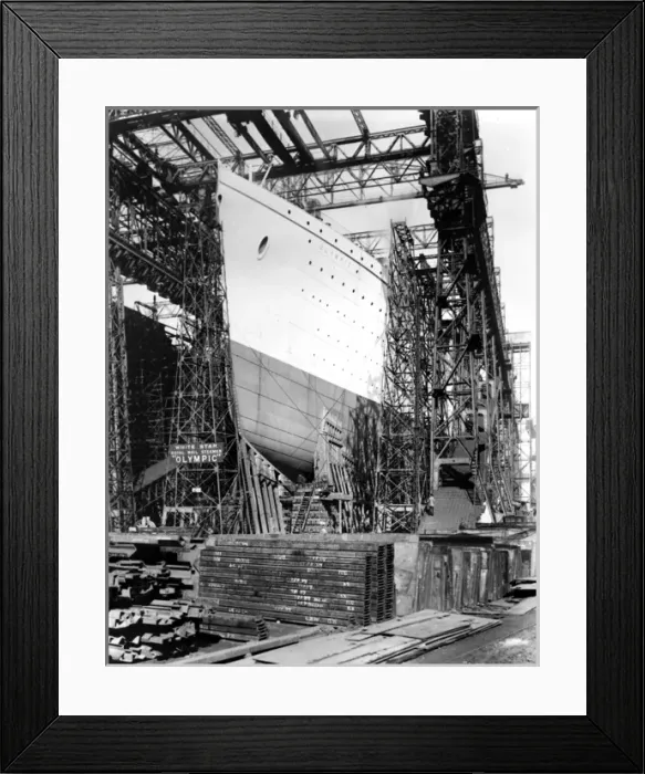 Framed Print : Harland & Wolff Collection - National Museums NI Framed Print : Harland & Wolff Collection - National Museums NI