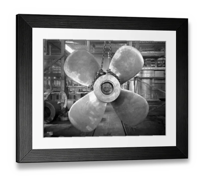 Framed Print : Harland & Wolff Collection - National Museums NI Framed Print : Harland & Wolff Collection - National Museums NI