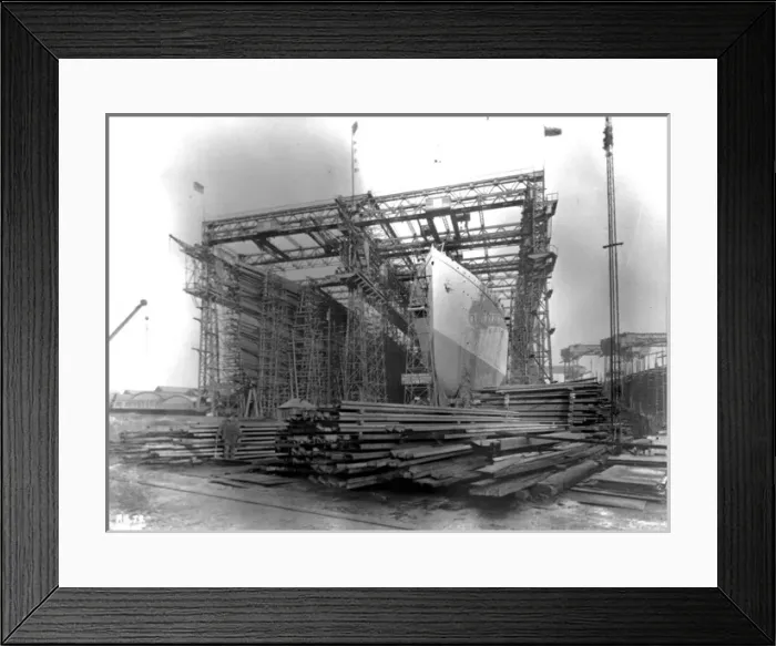 Framed Print : Harland & Wolff Collection - National Museums NI Framed Print : Harland & Wolff Collection - National Museums NI