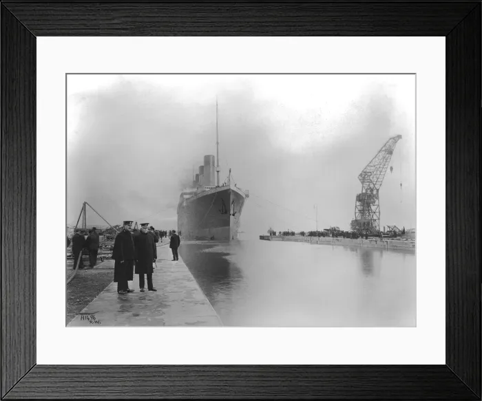 Framed Print : Harland & Wolff Collection - National Museums NI Framed Print : Harland & Wolff Collection - National Museums NI