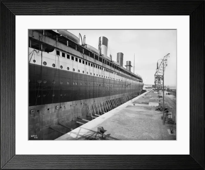 Framed Print : Harland & Wolff Collection - National Museums NI Framed Print : Harland & Wolff Collection - National Museums NI