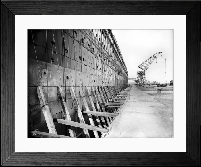 Framed Print : Harland & Wolff Collection - National Museums NI Framed Print : Harland & Wolff Collection - National Museums NI