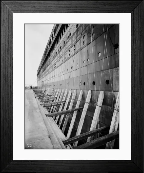 Framed Print : Harland & Wolff Collection - National Museums NI Framed Print : Harland & Wolff Collection - National Museums NI