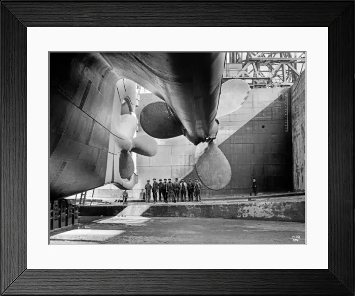 Framed Print : Harland & Wolff Collection - National Museums NI Framed Print : Harland & Wolff Collection - National Museums NI