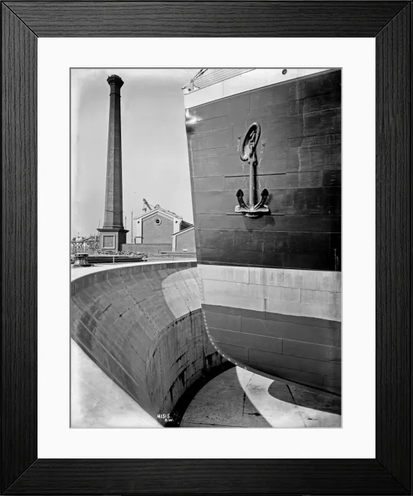 Framed Print : Harland & Wolff Collection - National Museums NI Framed Print : Harland & Wolff Collection - National Museums NI