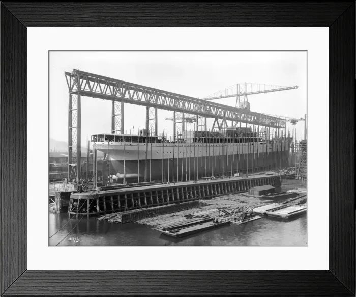Framed Print : Harland & Wolff Collection - National Museums NI Framed Print : Harland & Wolff Collection - National Museums NI
