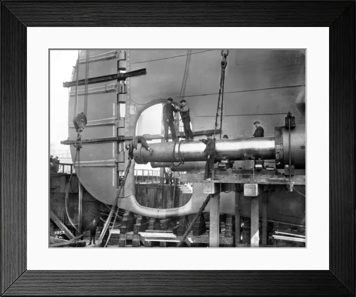 Framed Print : Harland & Wolff Collection - National Museums NI Framed Print : Harland & Wolff Collection - National Museums NI