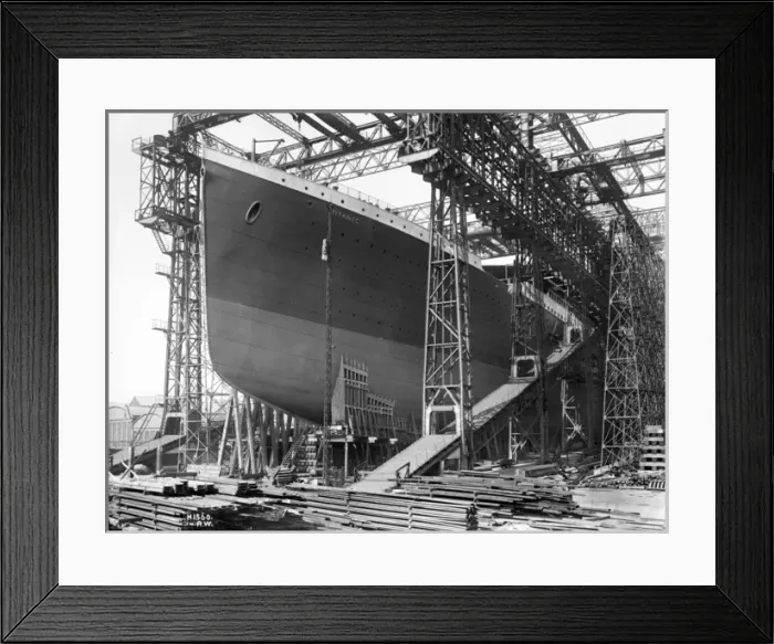 Framed Print : Harland & Wolff Collection - National Museums NI Framed Print : Harland & Wolff Collection - National Museums NI