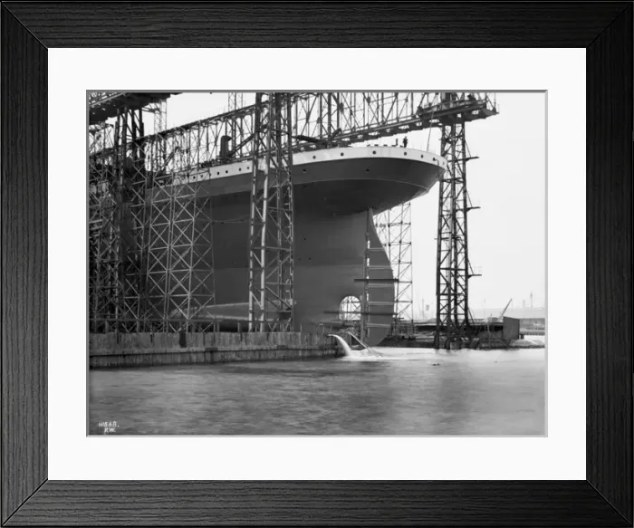 Framed Print : Harland & Wolff Collection - National Museums NI Framed Print : Harland & Wolff Collection - National Museums NI