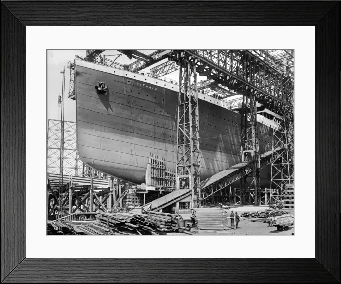Framed Print : Harland & Wolff Collection - National Museums NI Framed Print : Harland & Wolff Collection - National Museums NI