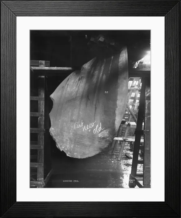 Framed Print : Harland & Wolff Collection - National Museums NI Framed Print : Harland & Wolff Collection - National Museums NI