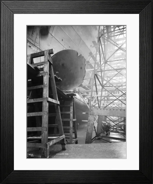 Framed Print : Harland & Wolff Collection - National Museums NI Framed Print : Harland & Wolff Collection - National Museums NI