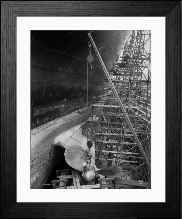 Framed Print : Harland & Wolff Collection - National Museums NI Framed Print : Harland & Wolff Collection - National Museums NI