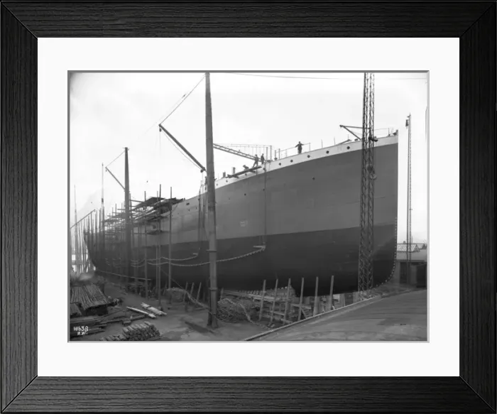 Framed Print : Harland & Wolff Collection - National Museums NI Framed Print : Harland & Wolff Collection - National Museums NI