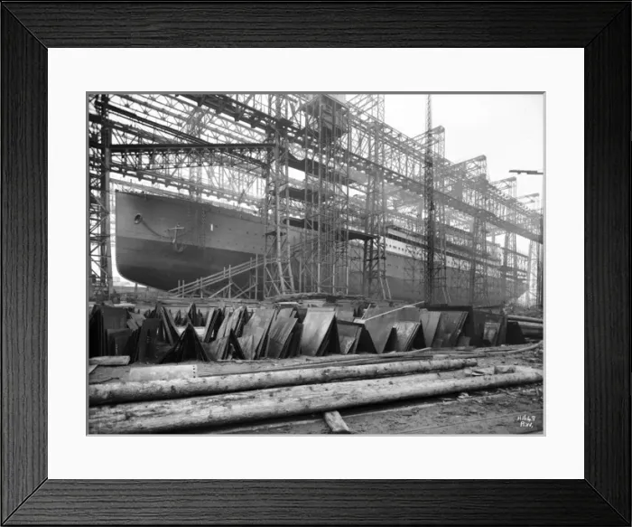 Framed Print : Harland & Wolff Collection - National Museums NI Framed Print : Harland & Wolff Collection - National Museums NI