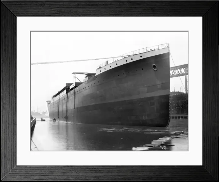 Framed Print : Harland & Wolff Collection - National Museums NI Framed Print : Harland & Wolff Collection - National Museums NI
