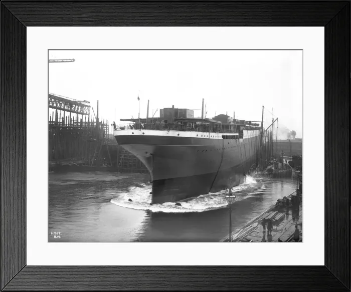 Framed Print : Harland & Wolff Collection - National Museums NI Framed Print : Harland & Wolff Collection - National Museums NI