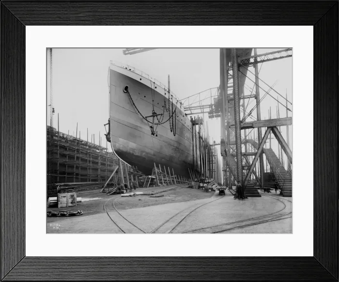 Framed Print : Harland & Wolff Collection - National Museums NI Framed Print : Harland & Wolff Collection - National Museums NI