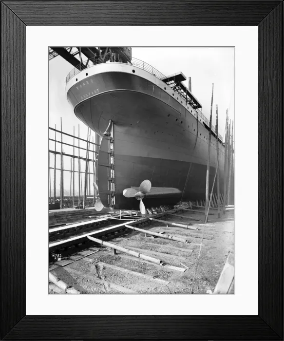 Framed Print : Harland & Wolff Collection - National Museums NI Framed Print : Harland & Wolff Collection - National Museums NI