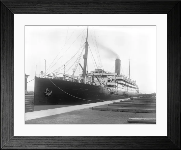 Framed Print : Harland & Wolff Collection - National Museums NI Framed Print : Harland & Wolff Collection - National Museums NI