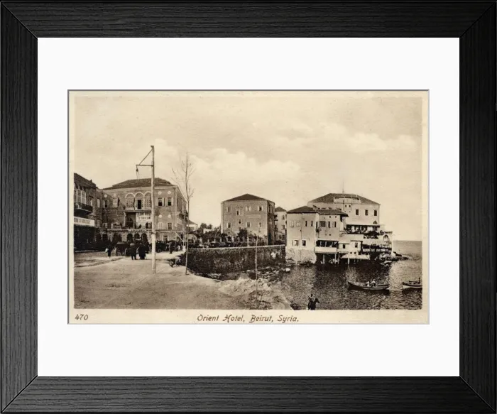 Framed Print : Orient Hotel in Beirut (Beyrouth), Lebanon Framed Print : Orient Hotel in Beirut (Beyrouth), Lebanon