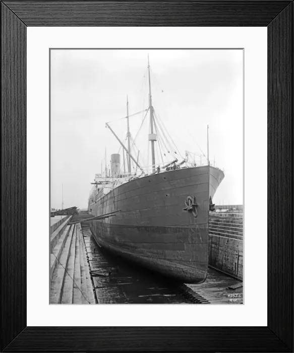 Framed Print : Harland & Wolff Collection - National Museums NI Framed Print : Harland & Wolff Collection - National Museums NI