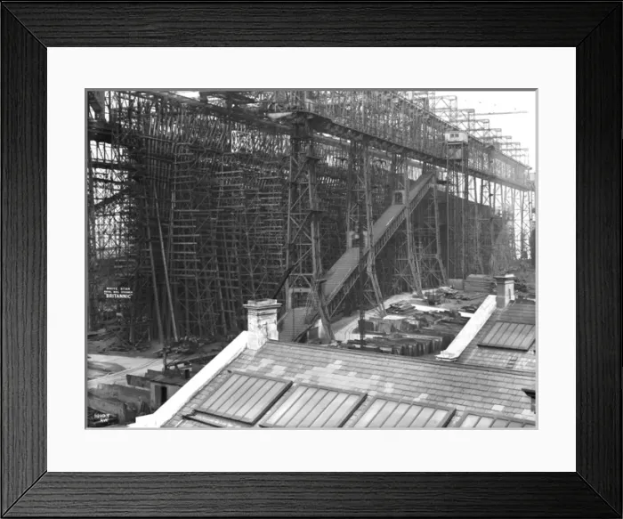 Framed Print : Harland & Wolff Collection - National Museums NI Framed Print : Harland & Wolff Collection - National Museums NI