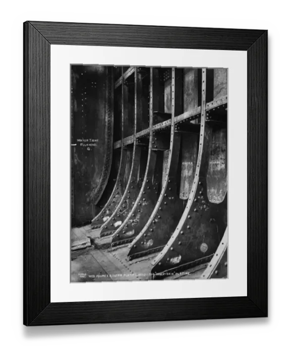 Framed Print : Harland & Wolff Collection - National Museums NI