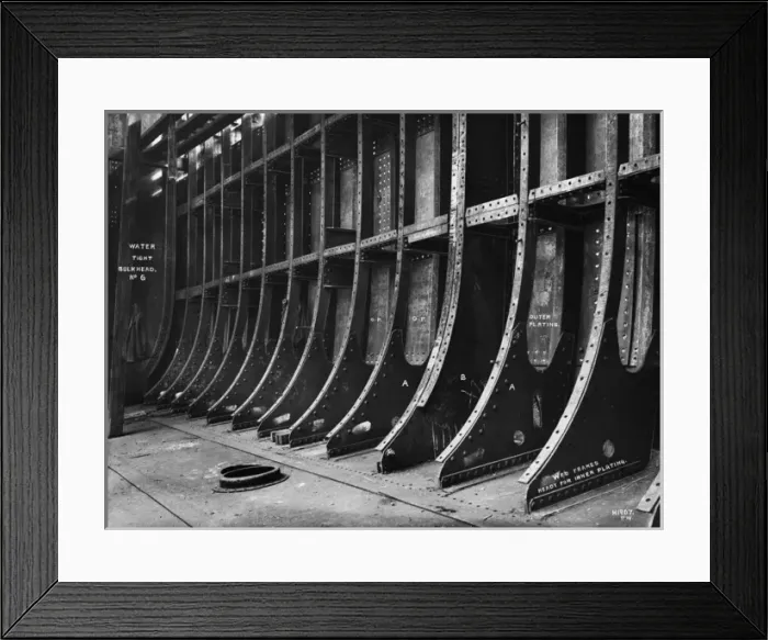 Framed Print : Harland & Wolff Collection - National Museums NI Framed Print : Harland & Wolff Collection - National Museums NI