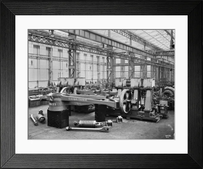 Framed Print : Harland & Wolff Collection - National Museums NI Framed Print : Harland & Wolff Collection - National Museums NI
