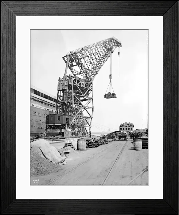 Framed Print : Harland & Wolff Collection - National Museums NI Framed Print : Harland & Wolff Collection - National Museums NI
